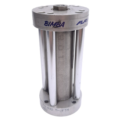 Used Bimba FO-092.5-3FTM Compact Pneumatic Cylinder, ø1-1/16" Bore, 2-1/2" Stroke