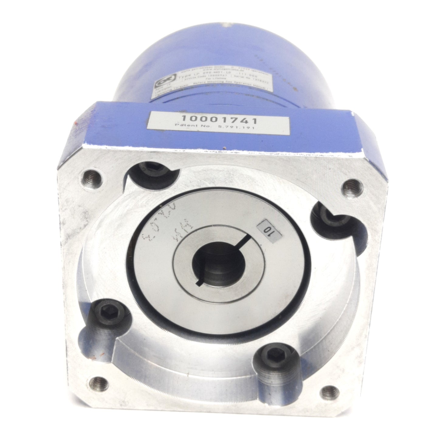 Used Wittenstein LP 090-M01-10-111-000 Gear Reducer, 10:1, Inline, 90mm Frame, 40Nm