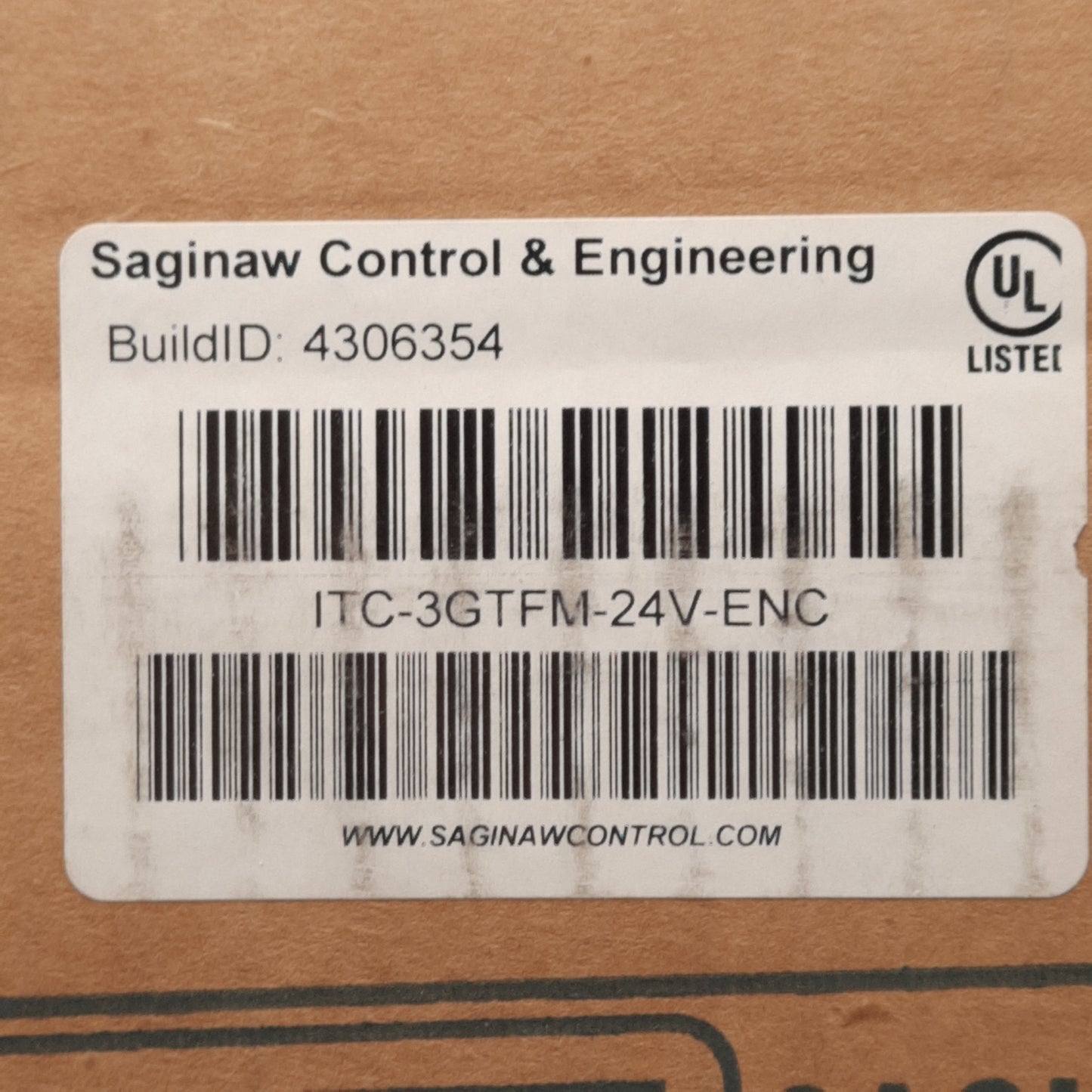 New Saginaw ITC-3GTFM-24V-ENC Stainless Steel Enclosure 20 x 20 x 9in NEMA 3R 12 & 4
