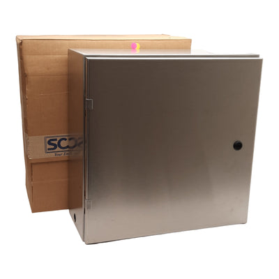 New Saginaw ITC-3GTFM-24V-ENC Stainless Steel Enclosure 20 x 20 x 9in NEMA 3R 12 & 4
