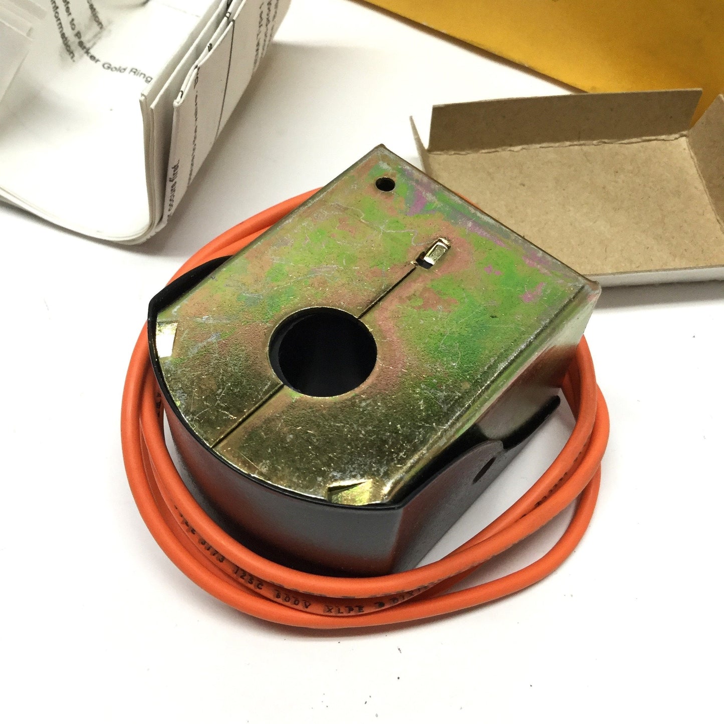 New Parker CFGC05 Gold Ring Valve Replacement Solenoid Coil 110/120VAC