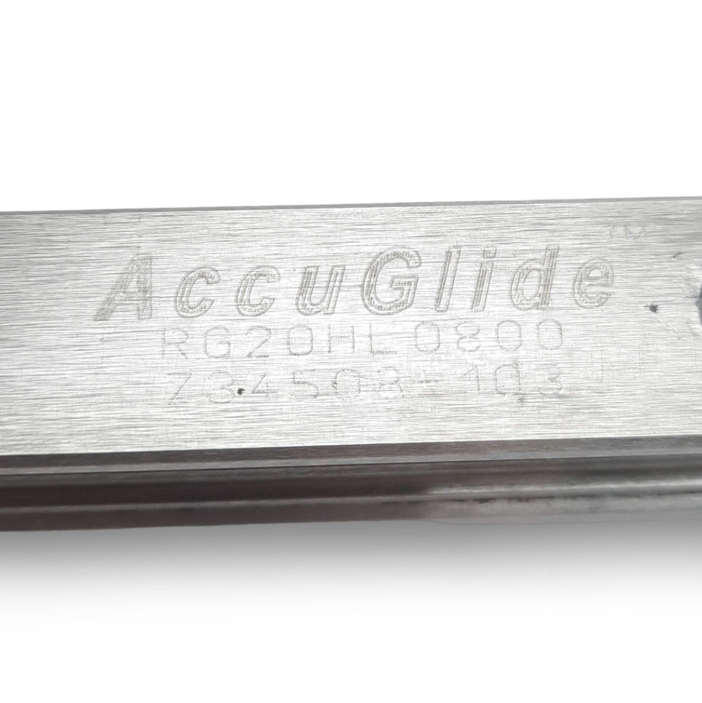 Used Thomson RG20HL0800 Linear Guide Rail Section, 800mm Length, 20mm Width, 18mm H