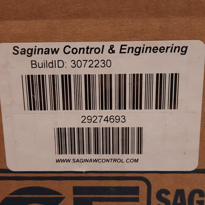 New Saginaw 3072230 Stainless Steel Enclosure, 24 x 12 x 13.25in, NEMA 3R 12 4 & 4X