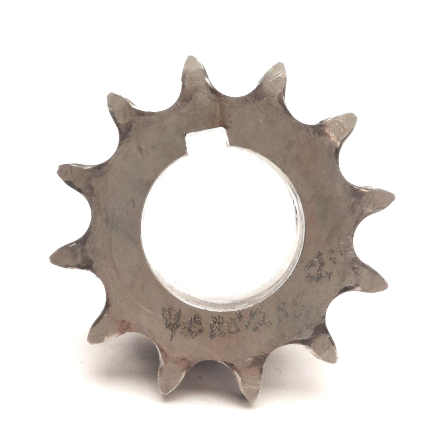 Used Martin 40B12SS Roller Chain Sprocket, NO 40, 1in Bore, 1/2in Pitch, 12 Teeth