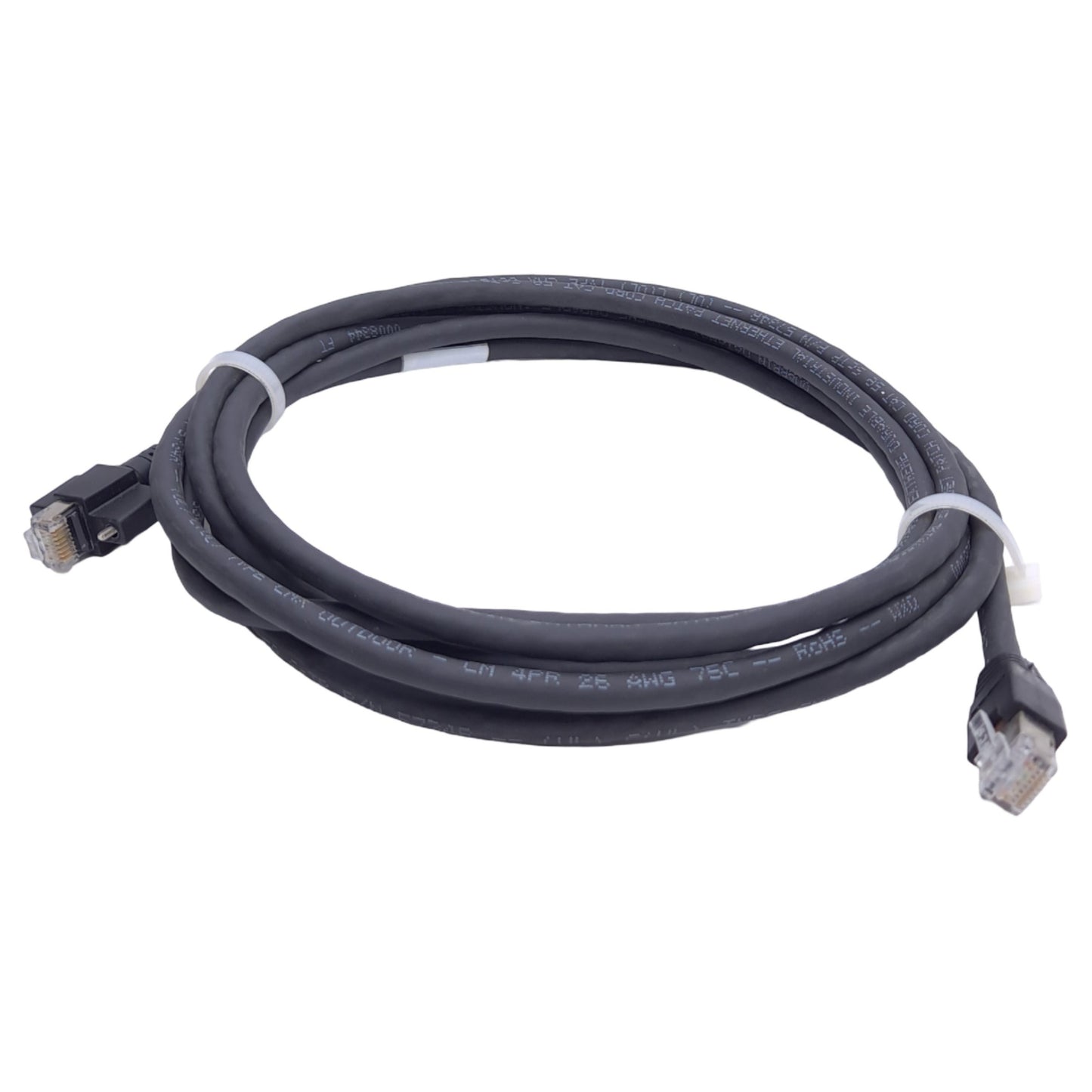 Used CEI MV-1-2-2-3M Gigabit Ethernet/Camera Link Cable, RJ45 Male, 3m Length