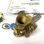 New – Open box Parker 08F23O2140ACF Gold Ring 2-Way Solenoid Valve 150psi Air/Water/Oil No Coil