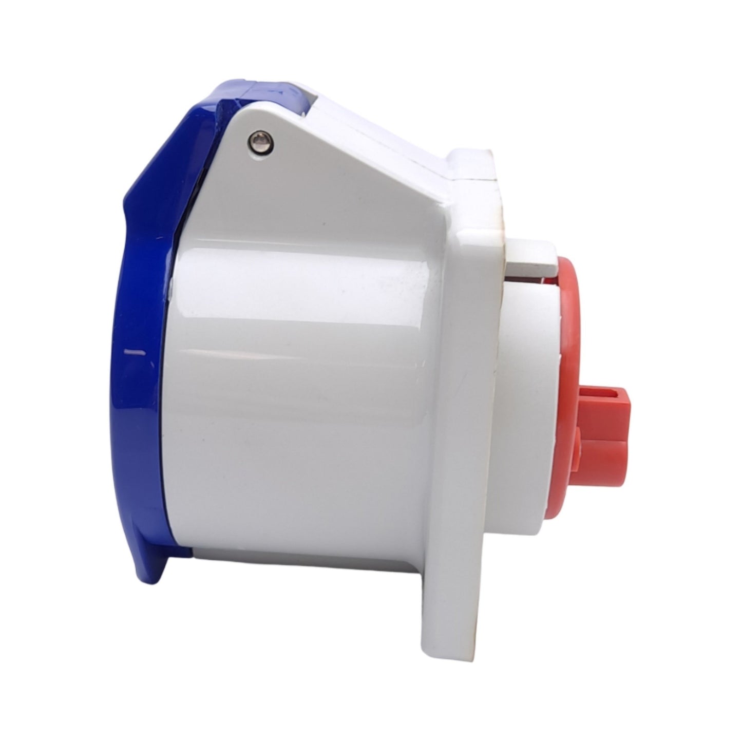 Used Woodhead 330R6 Safeway Pin & Sleeve Receptacle, 250VAC, 30A, 2-Pole, 3-Wire