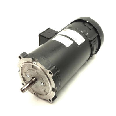 Used Dayton 2M170A DC Motor, 1HP Rating, 90VDC 10A, 1725RPM, 56C Frame, 15in Length