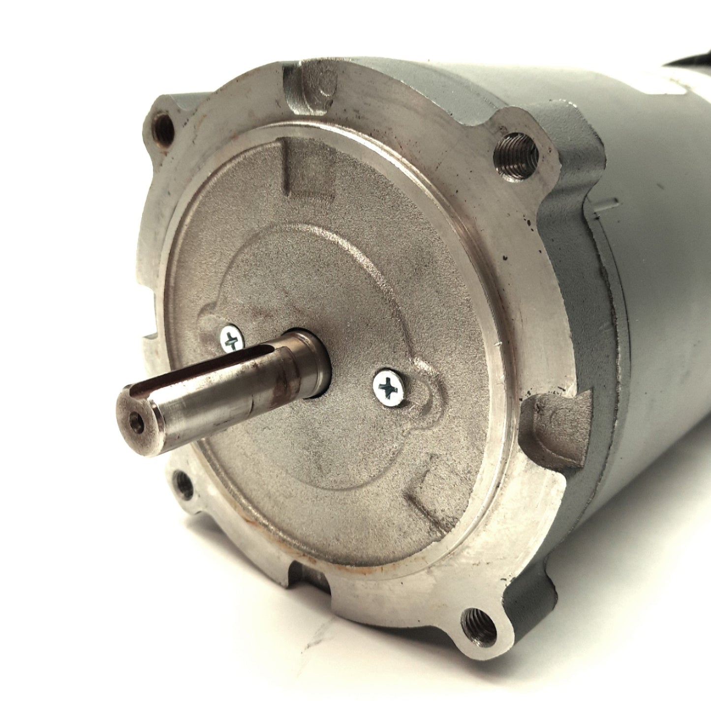 Used Dayton 2M170A DC Motor, 1HP Rating, 90VDC 10A, 1725RPM, 56C Frame, 15in Length