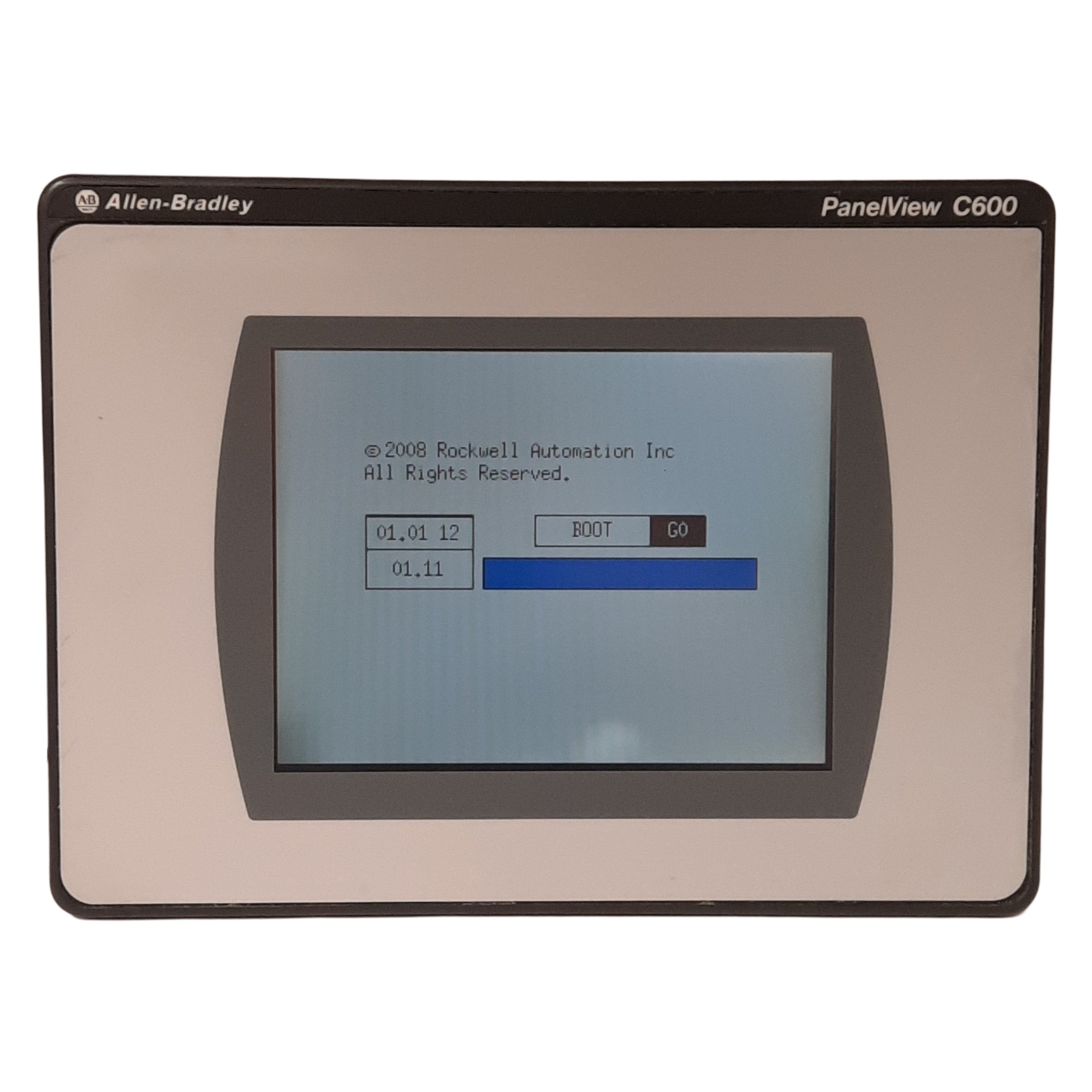 Allen Bradley 2711C-T6C PanelView C600 Touchscreen HMI *Broken Mountin ...