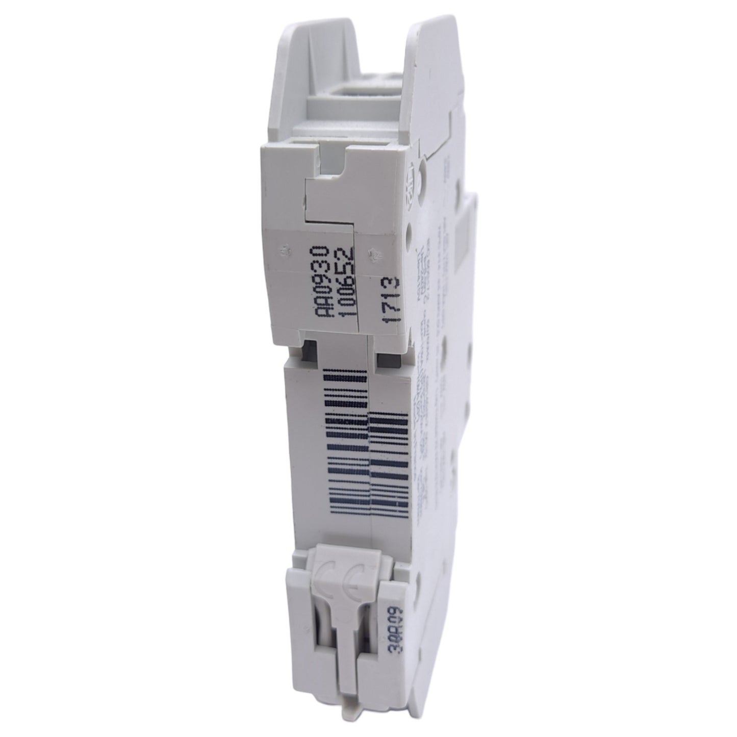 Used Schneider Electric 60103 Circuit Breaker, 1-Pole, 2A, 240VAC/60VDC, DIN Rail
