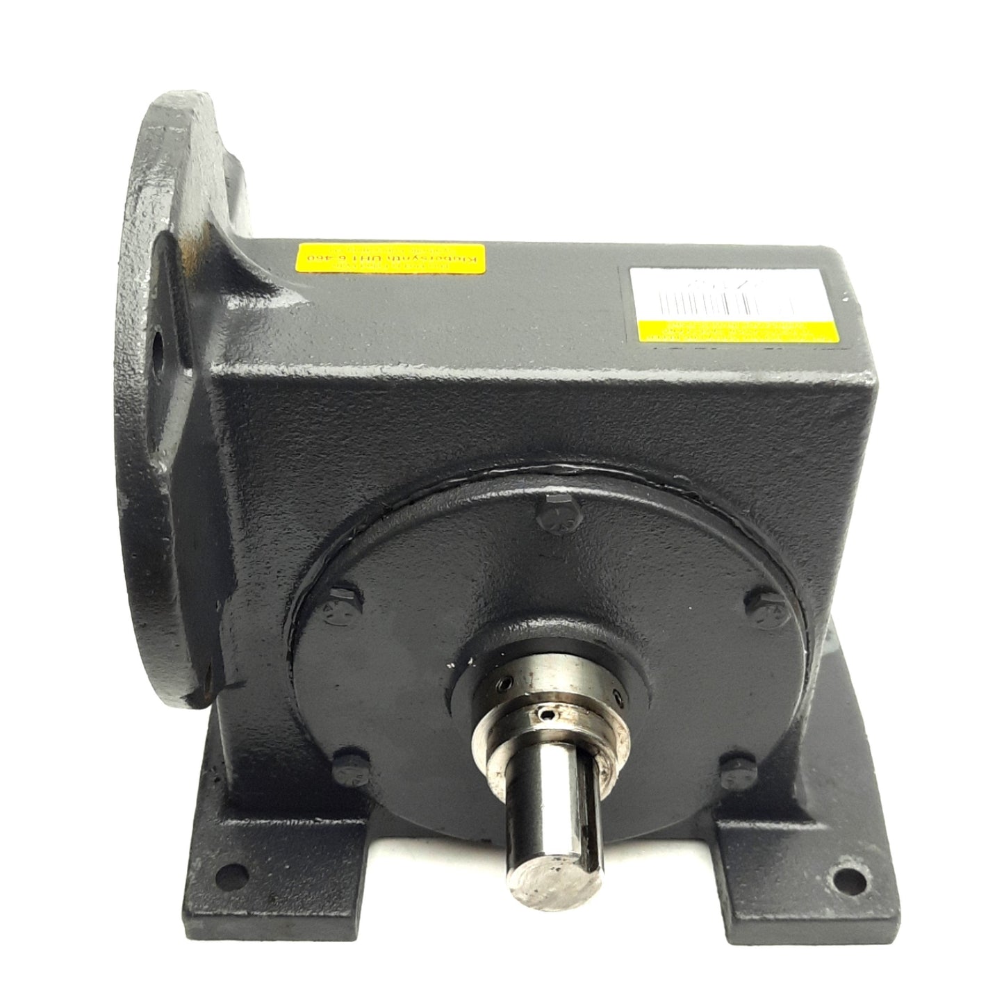 Used Dayton 2Z152 Speed Reducer, 56C Frame, 25:1 Reduction, 90°, ø1in Output