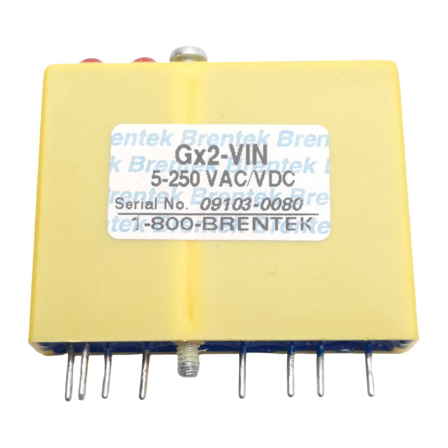 Used Lot of 3 Brentek Gx2-VIN Voltage Sensing Input Module 5-250VAC/DC, 5-24VDC Logic