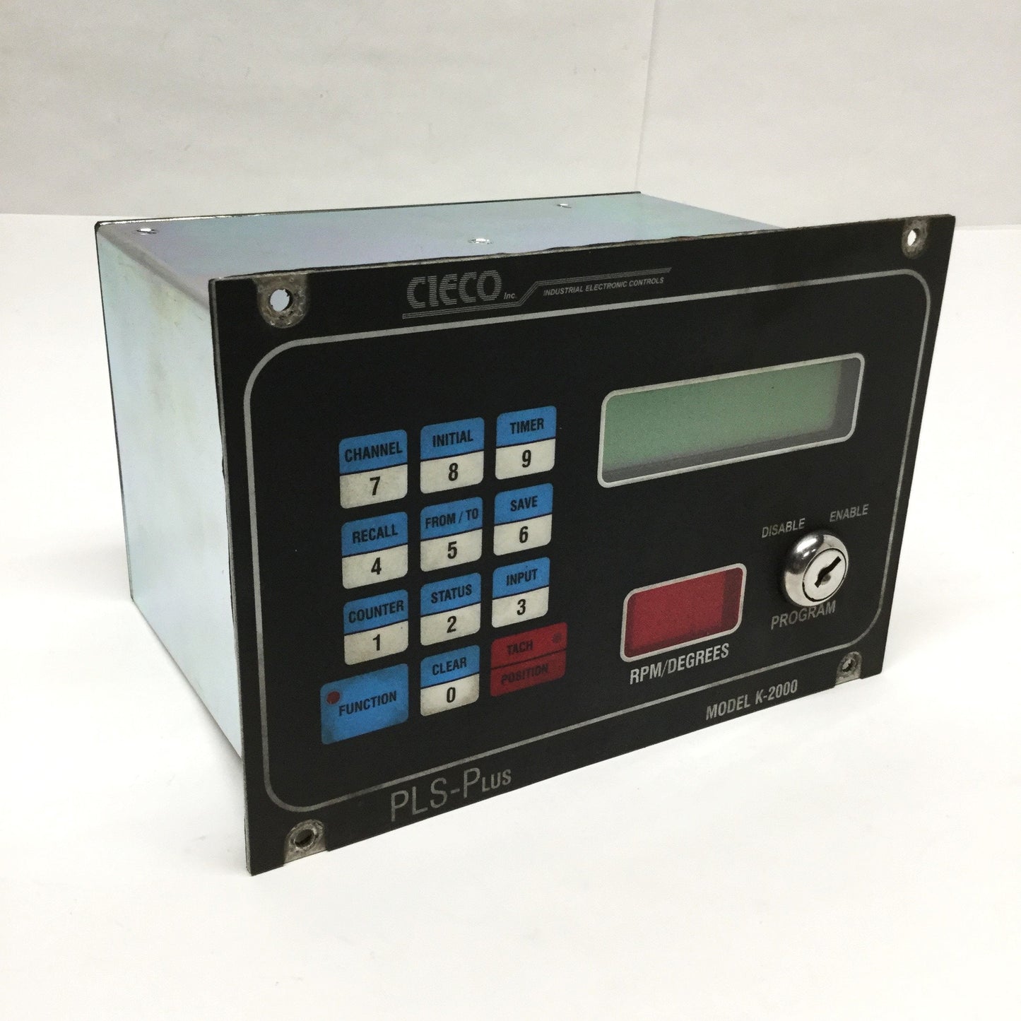 Used Cieco K2000 PMP PLS-Plus Resolver Based Programmable Safety Limit Switch 115VAC