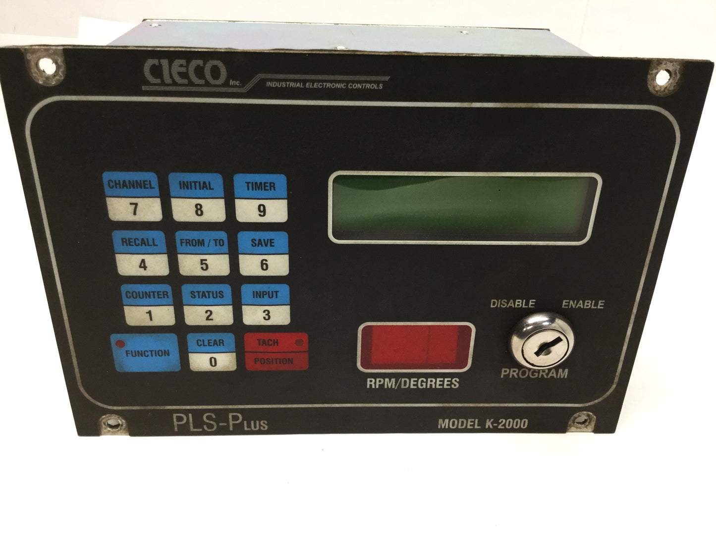 Used Cieco K2000 PMP PLS-Plus Resolver Based Programmable Safety Limit Switch 115VAC