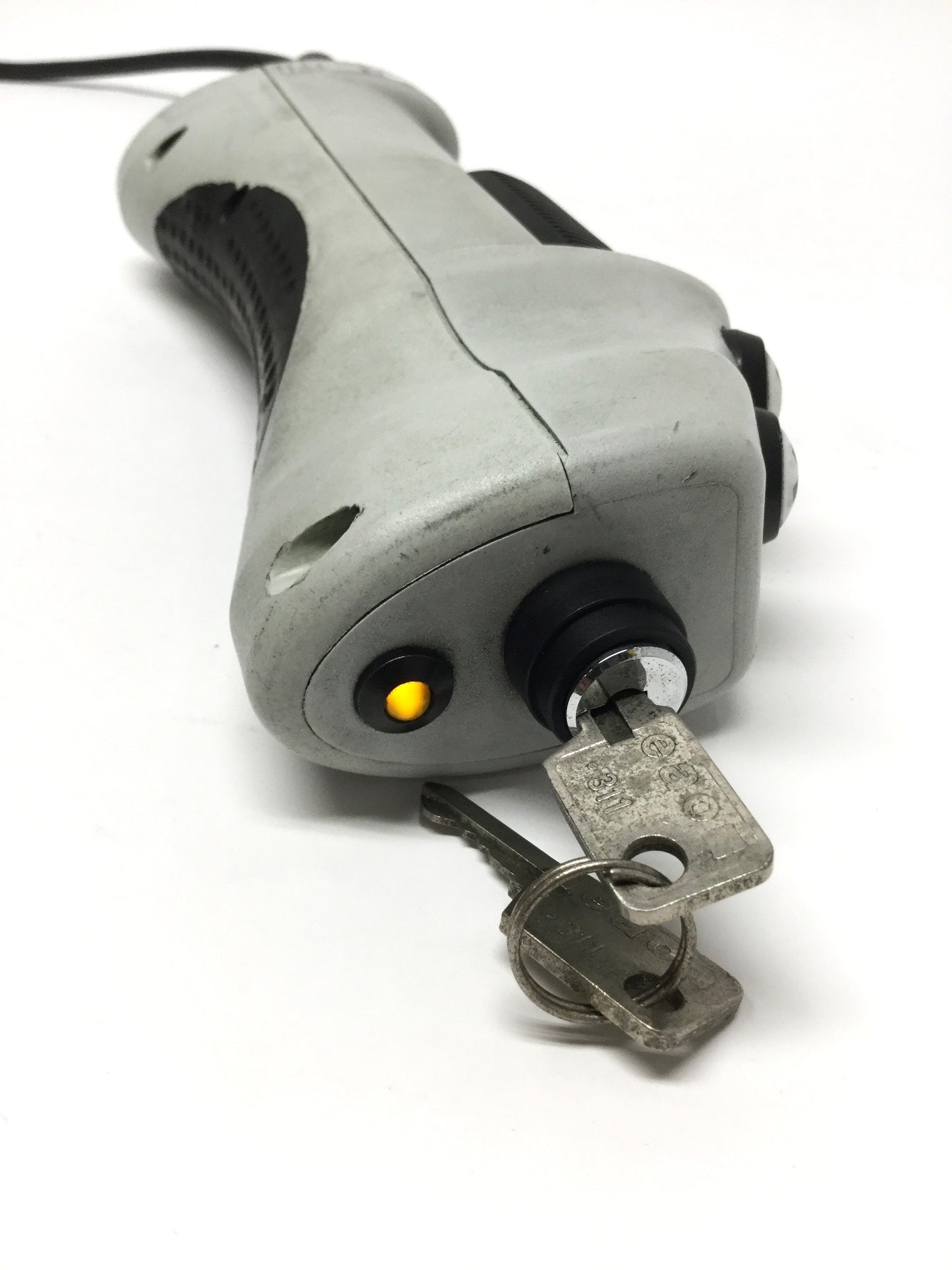 Used Euchner ZSM2300-110338 Handheld Keyed Enabling Switch, RC12 Plug Connector