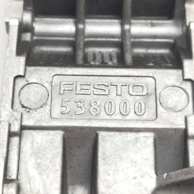 Used Festo VMPA2-FB-2-1 538000 Pneumatic Valve Sub-Base, G1/8, 6mm P2C, 10bar Max