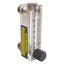 Used King Instrument 75301112C13 Acrylic Tube Flowmeter w/ Valve 0-100SCFM, 1/4in NPT