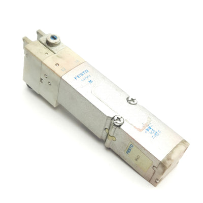 Used Festo VMPA2-M1H-M-PI 537952 Solenoid Valve, 5/2 Way, 1MPa Max, 24VDC Coil