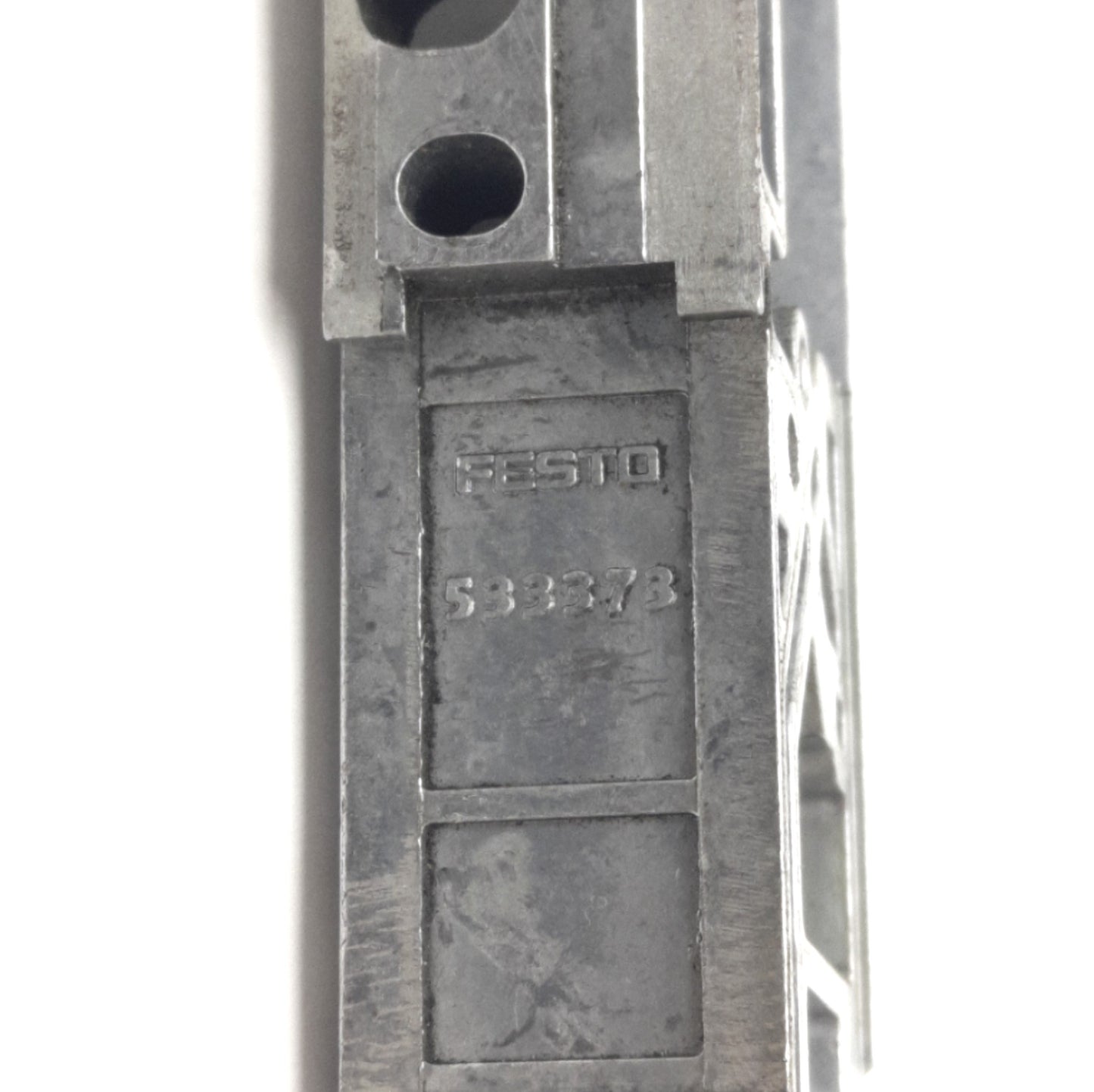 Used Festo VMPA-EPR 533373 Pneumatic Manifold End Plate -0.9 to 10bar, DIN Rail Mount