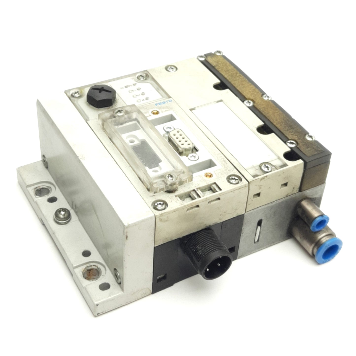Used Festo CPX-FB13 MPA1-FB-EPL-EU Bus Node & Manifold 24VDC, G1/4 M7 Ports
