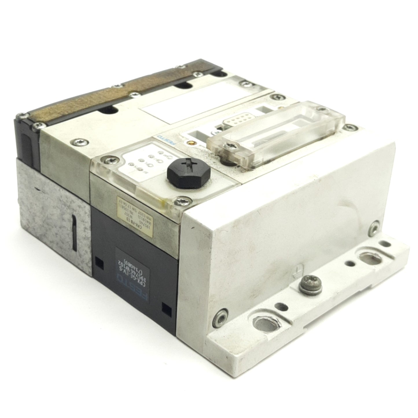 Used Festo CPX-FB13 MPA1-FB-EPL-EU Bus Node & Manifold 24VDC, G1/4 M7 Ports