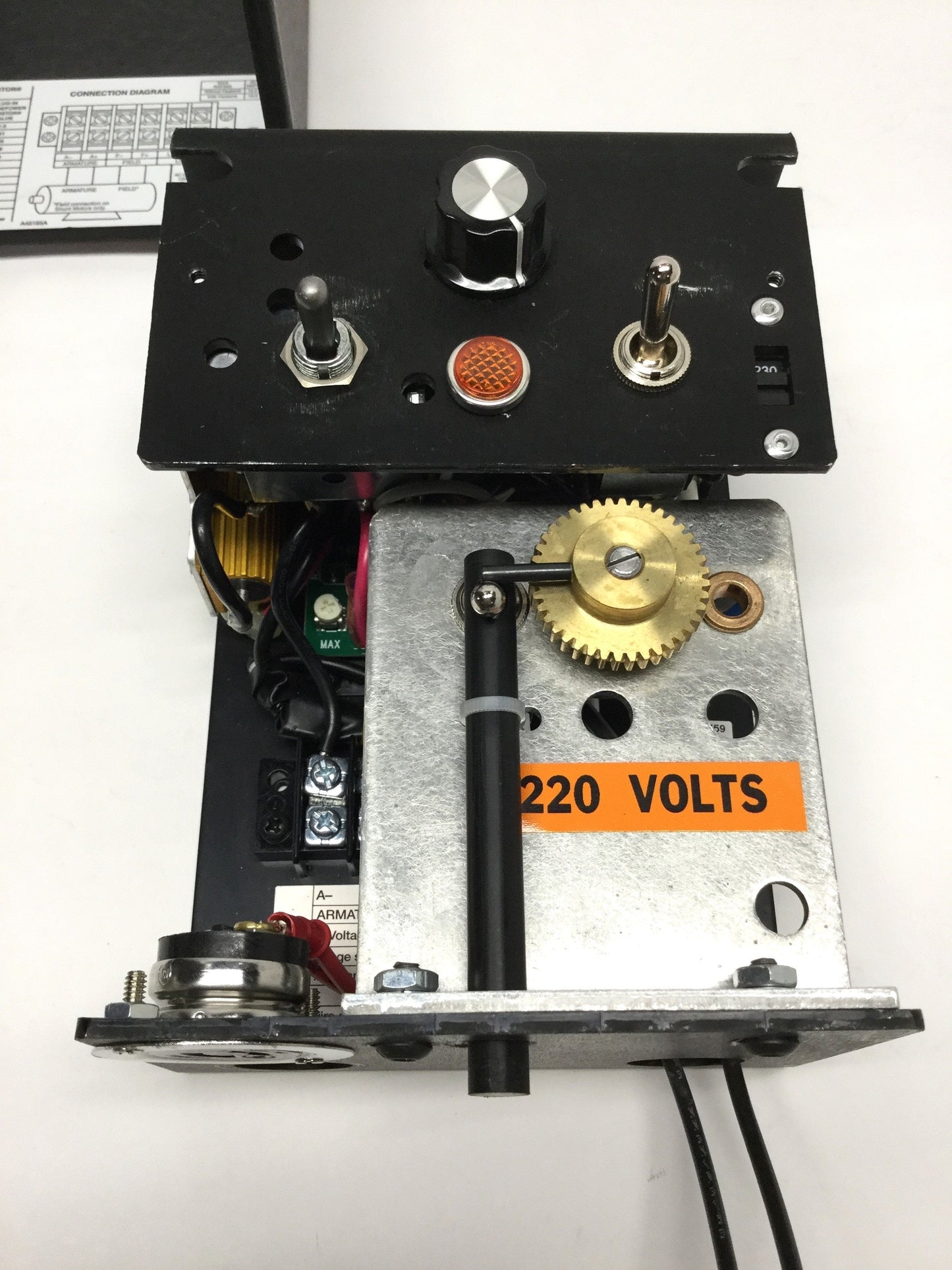 Used KB KBMD-240D 9370G w/FBR DC Motor Speed Control from a Durant Machine