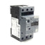 Used Siemens 3RV1011-1EA10 Circuit Breaker, 3-Pole, 2.8-4A, 690VAC, DIN Rail Mount