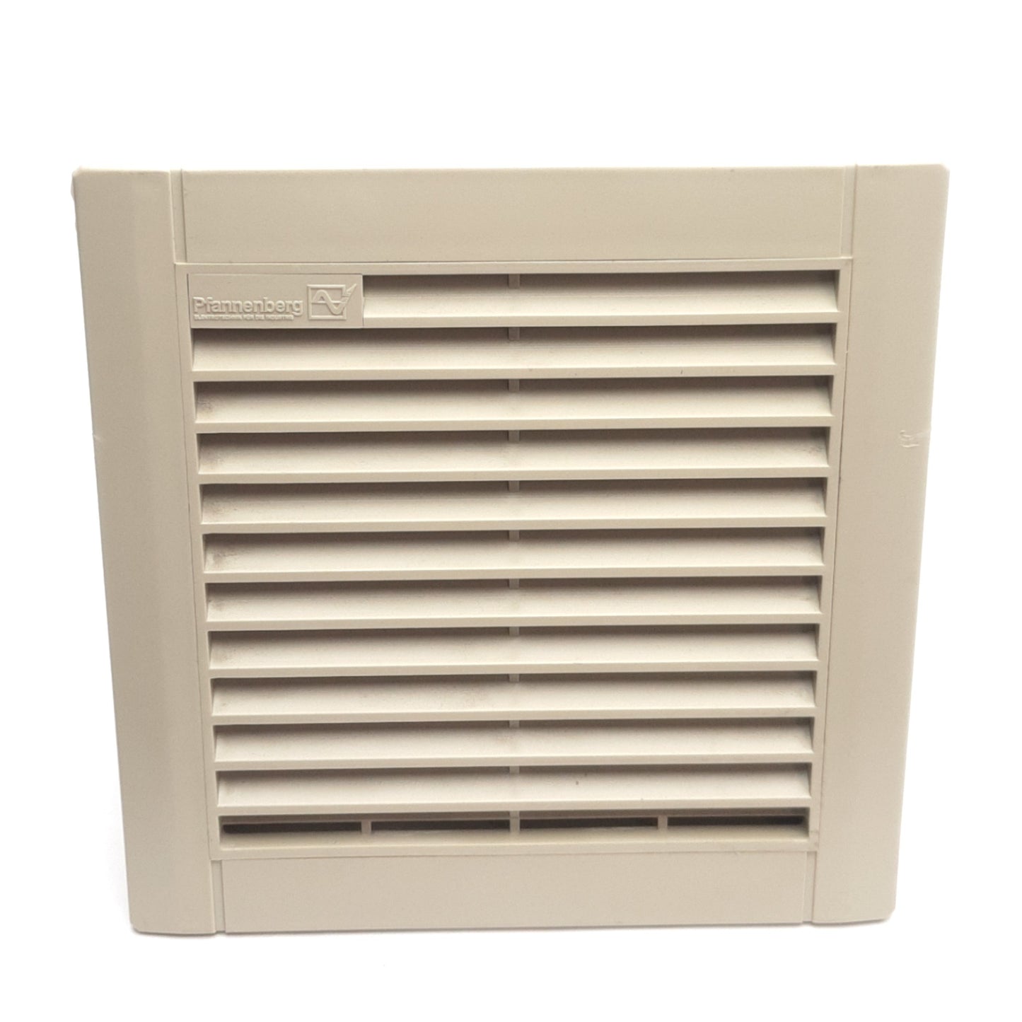 Used Pfannenburg 11125002000 PFA2000 Exhaust Grille W/ 24VDC Fan, 125mm x 125mm