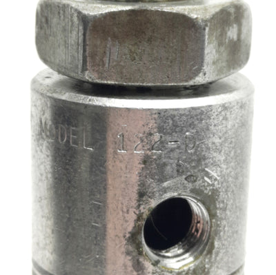 Used Bimba 122-D Pneumatic Cylinder 1-1/4in Bore, 2in Stroke, 1/8in NPT, Nose Mount