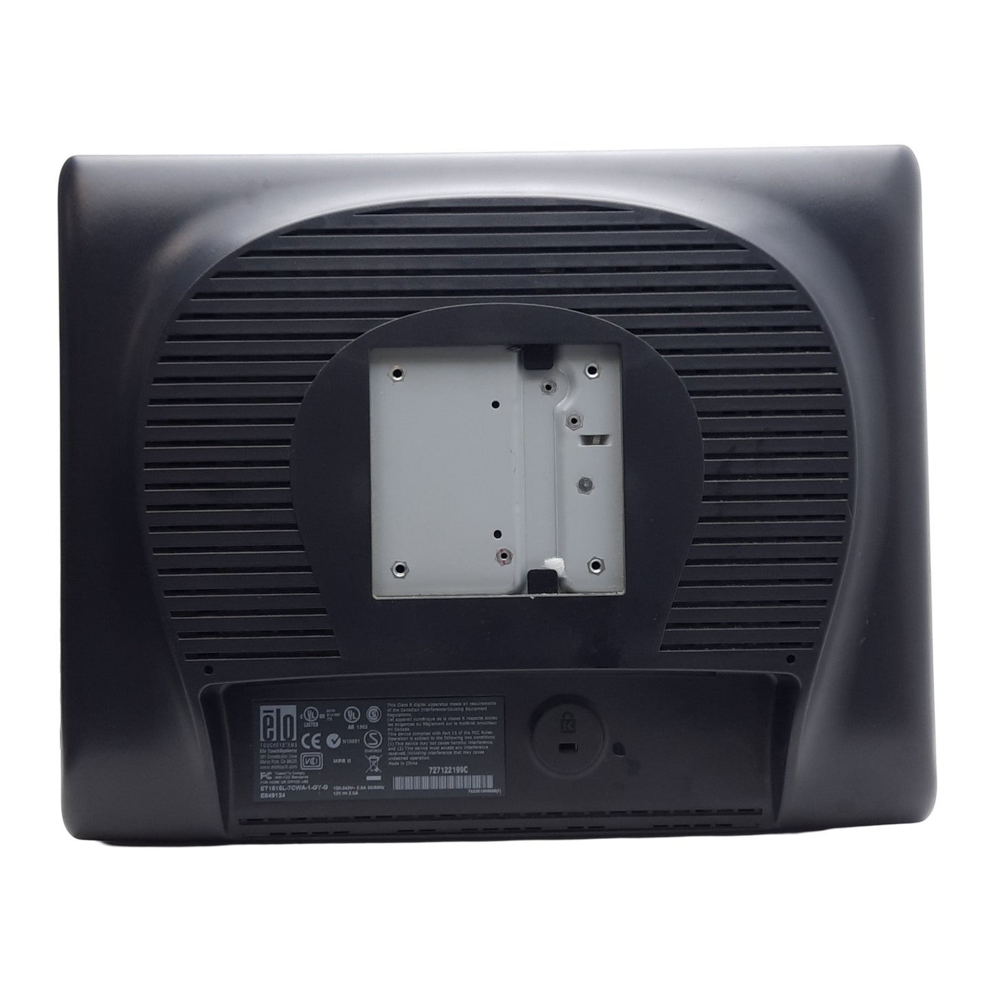 Used Elo ET1515L-7CWA-1-GY-G Touchscreen Monitor, 15in, 1024x768, 100-240VAC / 12VDC