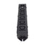 Used Interpower 852J2E14 Power Strip, 15A, 125-240VAC, 5-Outlet, 1-Inlet C20