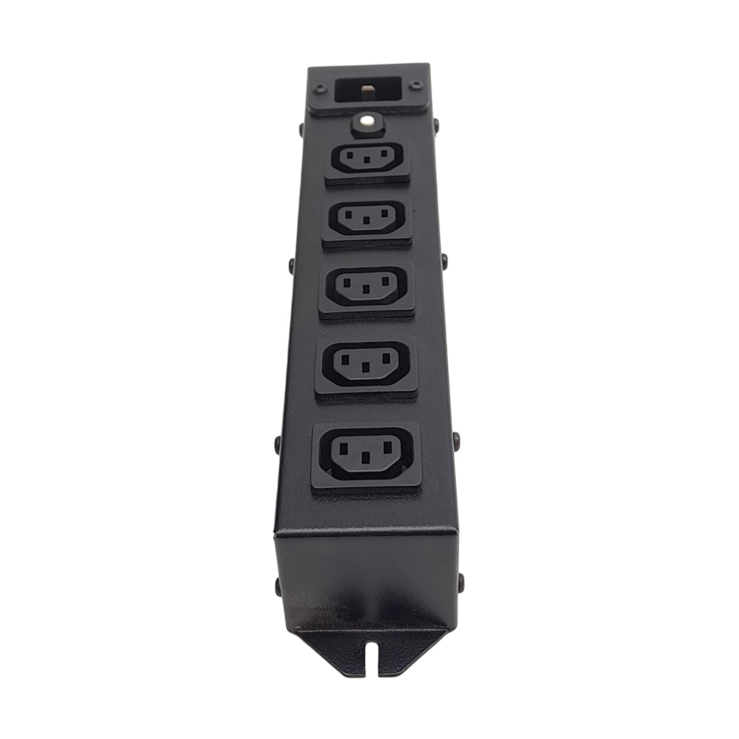 Used Interpower 852J2E14 Power Strip, 15A, 125-240VAC, 5-Outlet, 1-Inlet C20