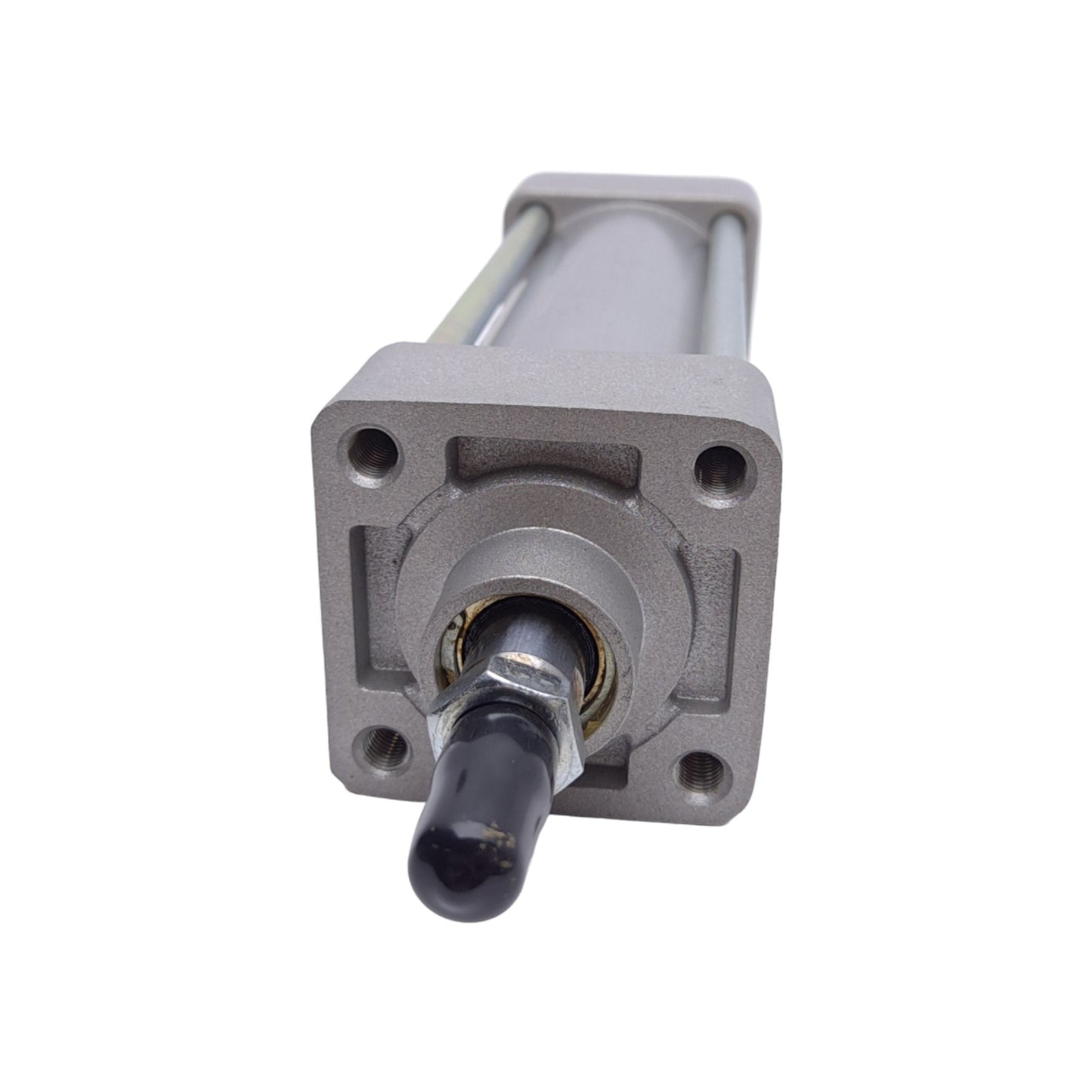 Used SMC NCDA1B200-0400 Pneumatic Cylinder, ø2" Bore, 5" Stroke, 250psi, 3/8" NPTF