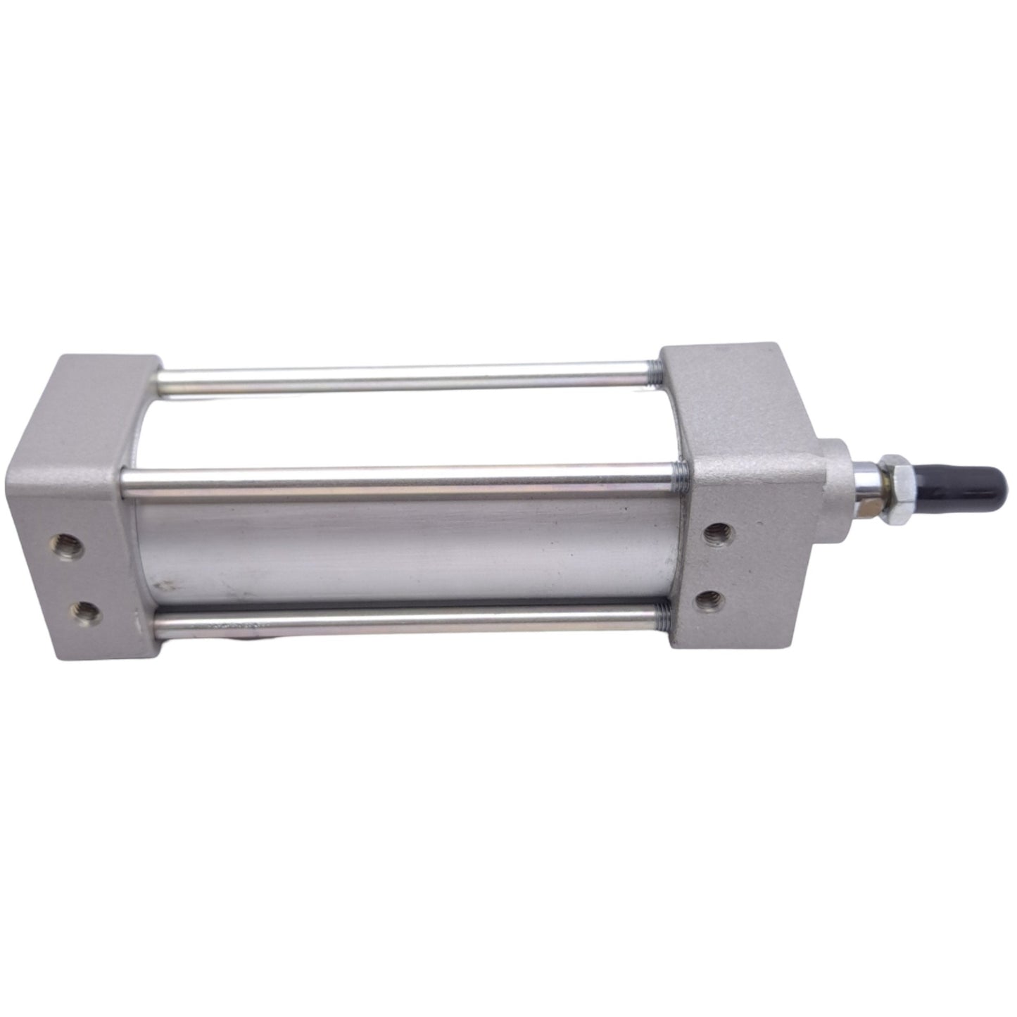 Used SMC NCDA1B200-0400 Pneumatic Cylinder, ø2" Bore, 5" Stroke, 250psi, 3/8" NPTF