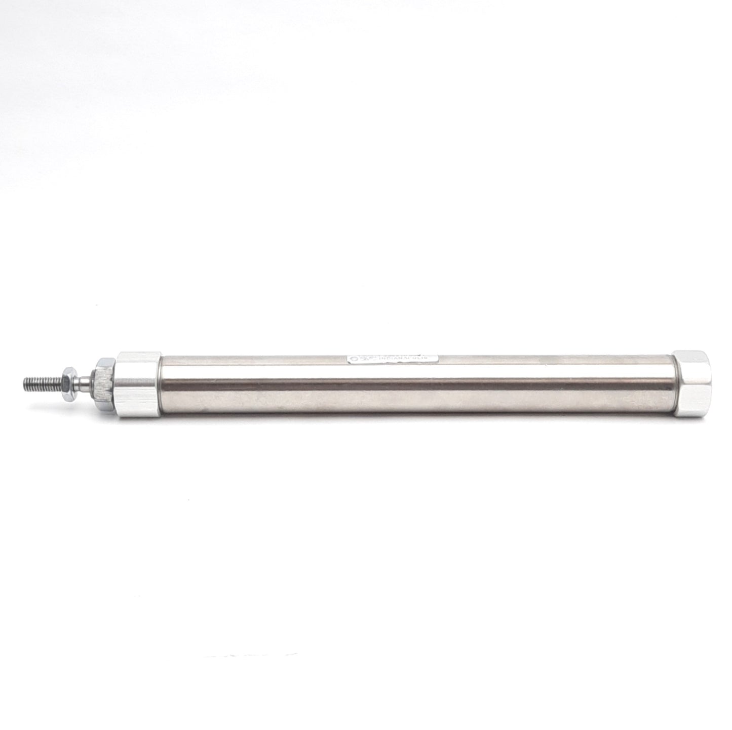 Used SMC NCJ2B16-500R Pneumatic Cylinder, 5/8in Bore, 5in Stroke, 10-32 Ports