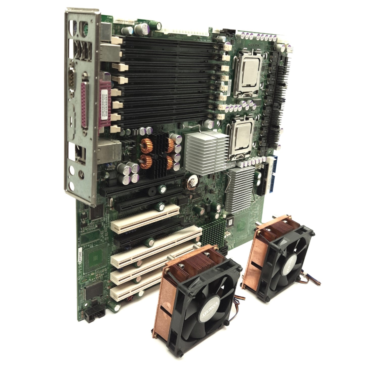 Used Supermicro X7DAL-E Motherboard & CPU, 2x Intel Xeon 4-Core 2.33GHz, 2GB RAM