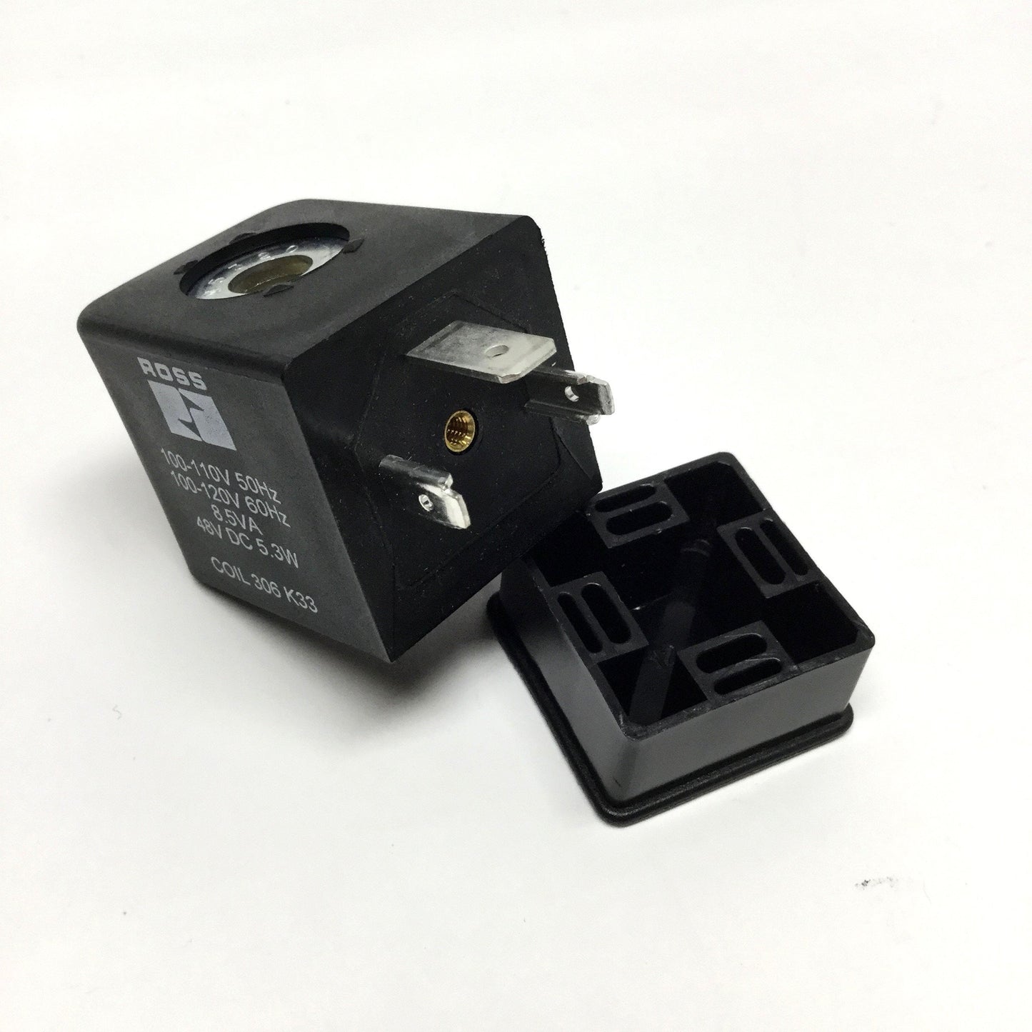 New – Open box Ross Controls 306K33166 Valve Replacement Solenoid Coil 110/120VAC; 48VDC, 8.5VA