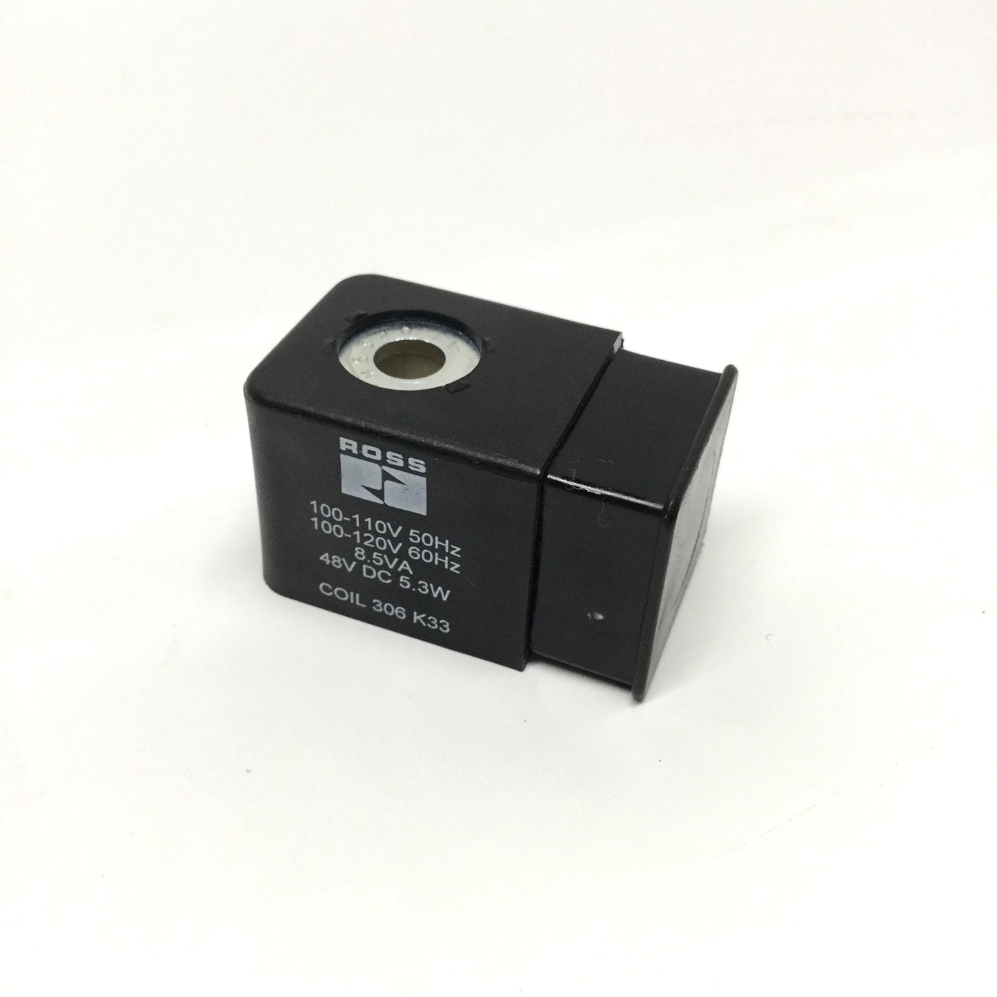 New – Open box Ross Controls 306K33166 Valve Replacement Solenoid Coil 110/120VAC; 48VDC, 8.5VA