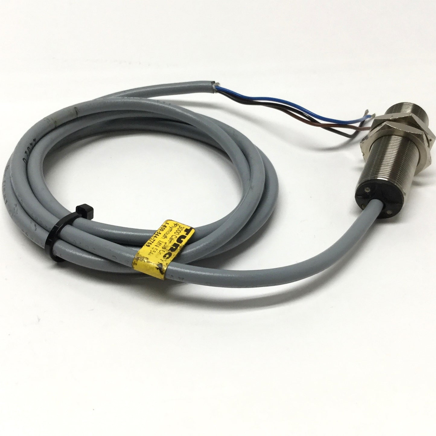 New – Open box Turck Bi5-EG18-AP6X Inductive Proximity Sensor Switch, 5mm, 10-30VDC, PNP-NO