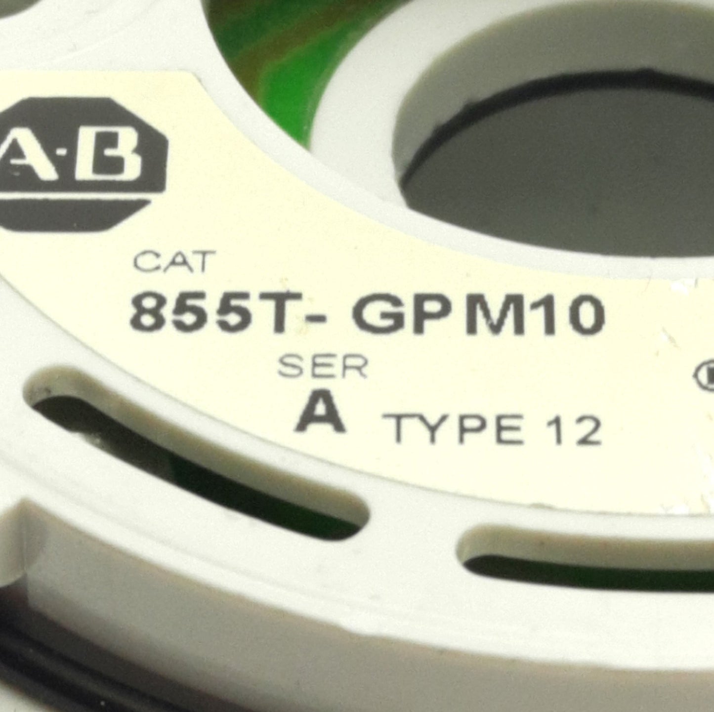 Used Allen Bradley 855T-GPM10 Stack Light Base Module, ø70mm, 250V Max