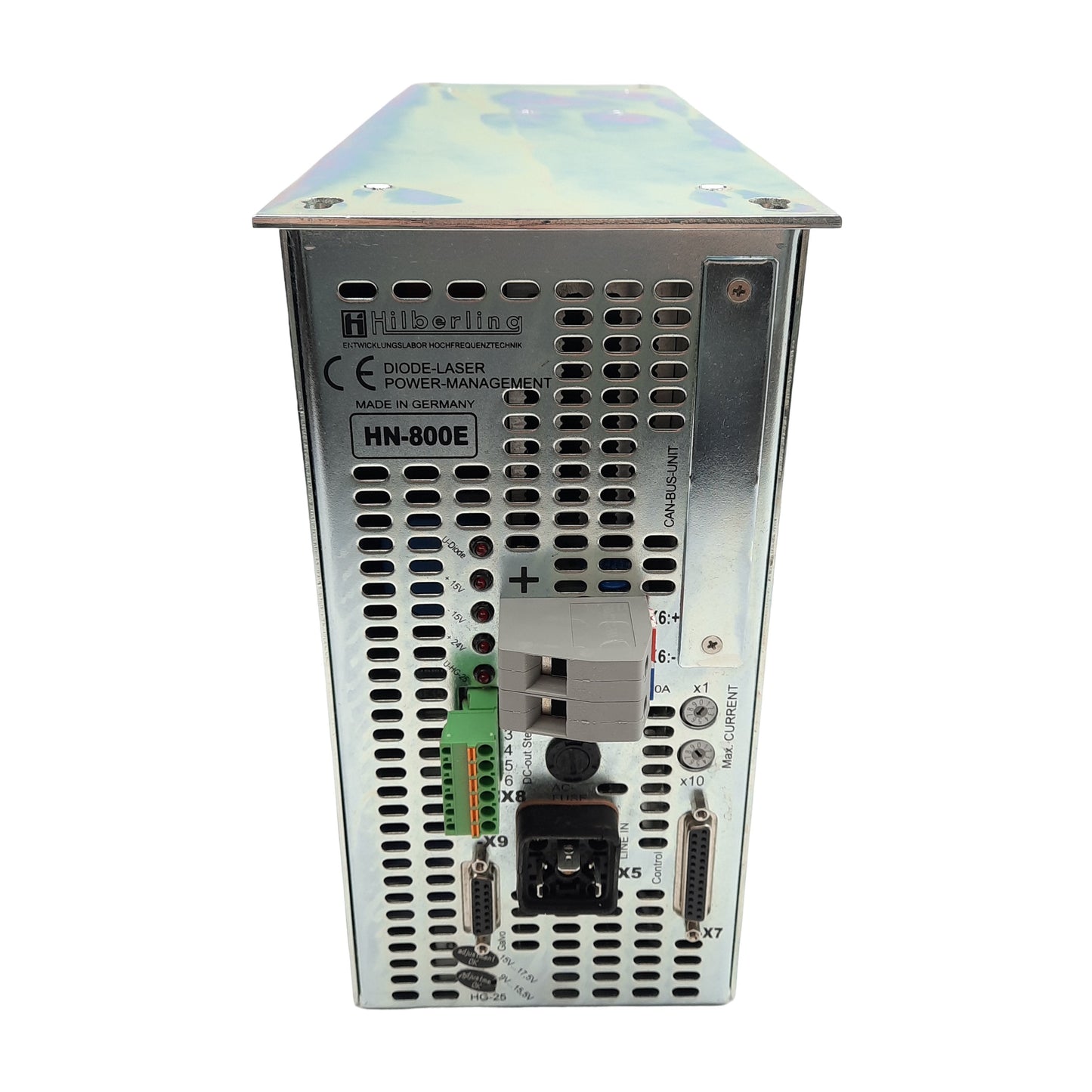 Used Hilberling HN-800E Diode-Laser Power-Management, 160-240VAC, 80A, 1kW, CAN-Bus