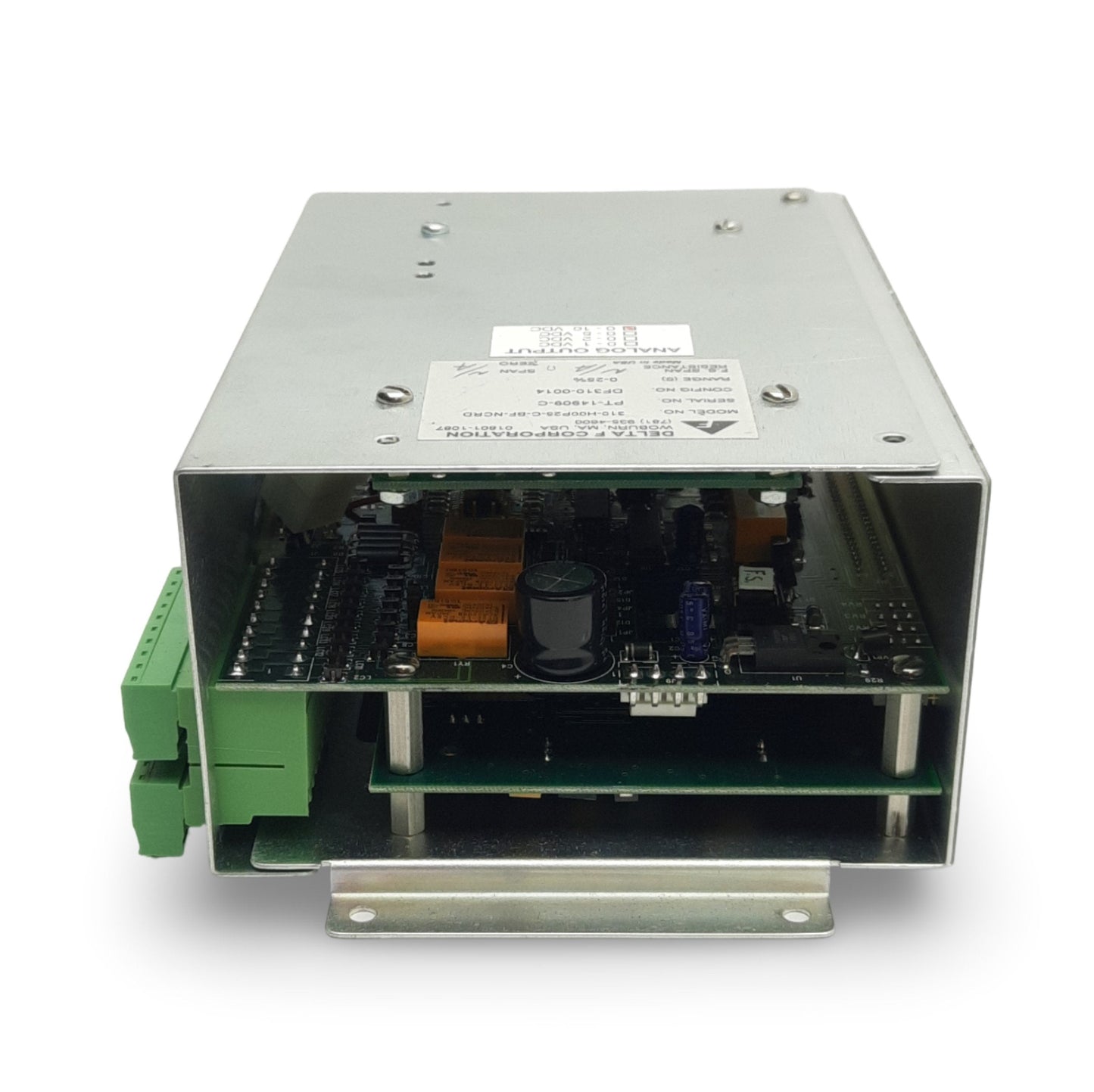 Used Delta F DF310-0014 Process Oxygen Analyzer, Range: 0-25%, Analog Output: 0-10VDC