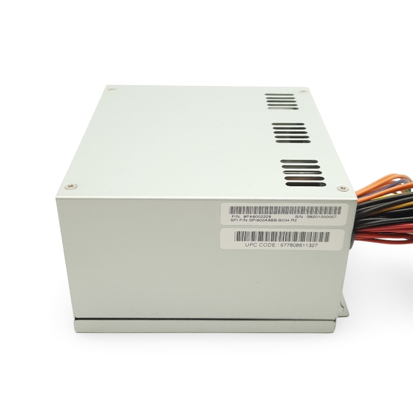 Used Sparkle Power SPI600A8BB ATX DC Power Supply, 100-240VAC Input, 600W Output