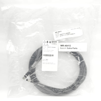 New Murr Elektronik 7000-87711-4930500 Sensor Cordset M8 6-P Male to Female, 5m