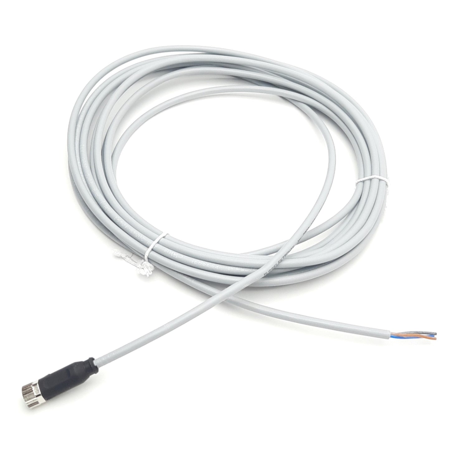 New Murr Elektronik 7000-08041-2300500 Cable Cordset M8 3-P F to Flying Leads, 5m