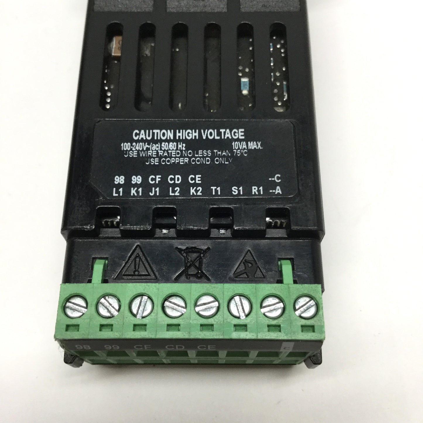 Used Watlow PM3C1EJ-AAAABAA EZ-ZONE PID Temperature Controller, 100-240VAC, Relay Out