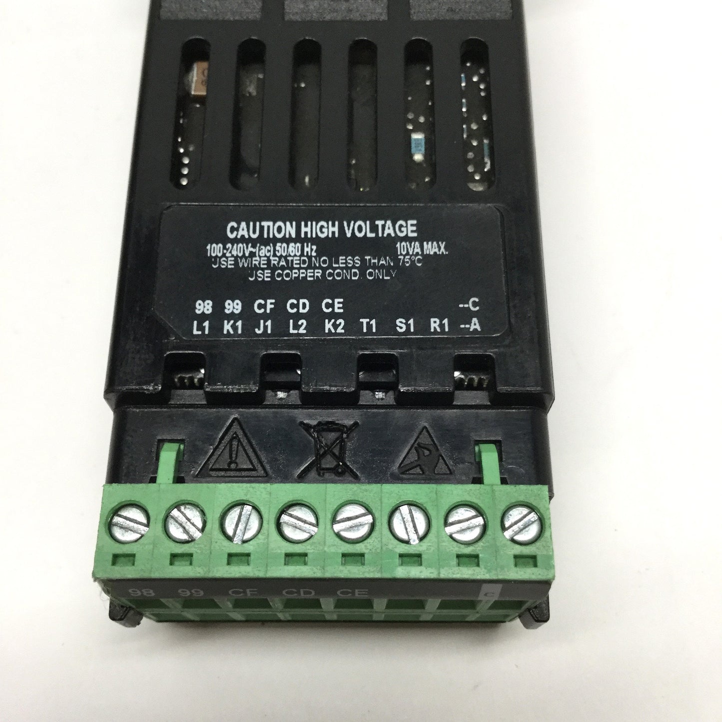 Used Watlow PM3C1EJ-AAAABAA EZ-ZONE PID Temperature Controller, 100-240VAC, Relay Out