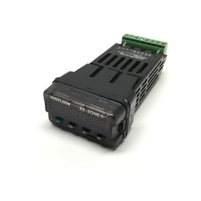 Used Watlow PM3C1EJ-AAAABAA EZ-ZONE PID Temperature Controller, 100-240VAC, Relay Out
