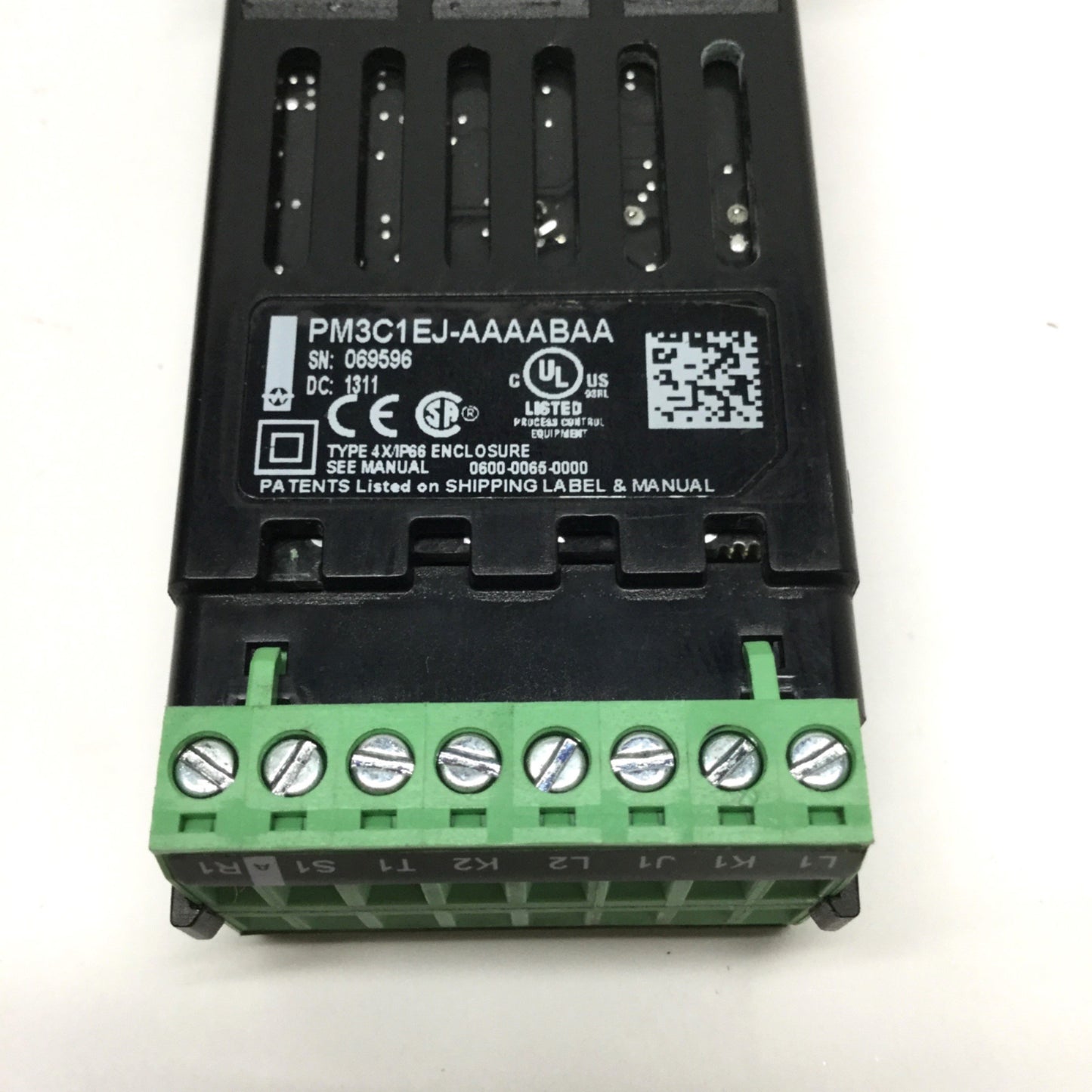 Used Watlow PM3C1EJ-AAAABAA EZ-ZONE PID Temperature Controller, 100-240VAC, Relay Out